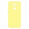 Θήκη Soft TPU inos Xiaomi Redmi Note 9 S-Cover Κίτρινο