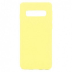 Θήκη Soft TPU inos Samsung G973F Galaxy S10 S-Cover Κίτρινο