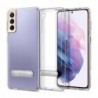 Θήκη TPU & PC Spigen Slim Armor Essential S Samsung G996B Galaxy S21 Plus 5G Διάφανο