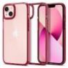 Θήκη TPU & PC Spigen Ultra Hybrid Apple iPhone 13 Διάφανο-Κόκκινο
