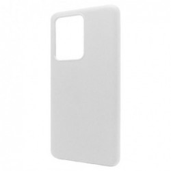 Θήκη Liquid Silicon inos Samsung G988 Galaxy S20 Ultra L-Cover Λευκό
