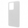 Θήκη Liquid Silicon inos Samsung G988 Galaxy S20 Ultra L-Cover Λευκό