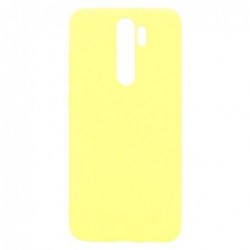 Θήκη Soft TPU inos Xiaomi Redmi Note 8 Pro S-Cover Κίτρινο