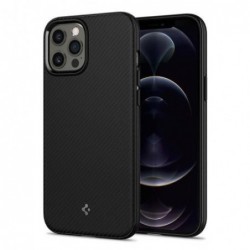 Θήκη Kevlar Spigen Mag Armor Apple iPhone 12/ 12 Pro Μαύρο