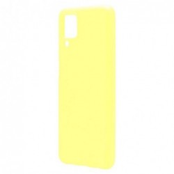 Θήκη Liquid Silicon inos Samsung A125F Galaxy A12/ A127F Galaxy A12 Nacho/ M127F Galaxy M12 L-Cover Κίτρινο
