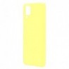 Θήκη Liquid Silicon inos Samsung A125F Galaxy A12/ A127F Galaxy A12 Nacho/ M127F Galaxy M12 L-Cover Κίτρινο