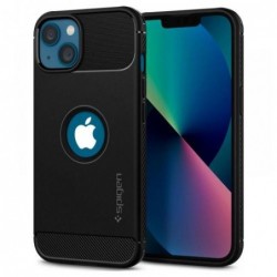 Θήκη Soft TPU Spigen Rugged Armor Apple iPhone 13 mini Μαύρο