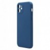 Θήκη Liquid Silicon inos Apple iPhone 12 L-Cover Μπλε Ραφ