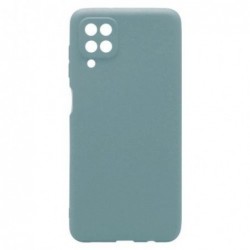 Θήκη Soft TPU inos Samsung A125F Galaxy A12/ A127F Galaxy A12 Nacho/ M127F Galaxy M12 S-Cover Πετρόλ