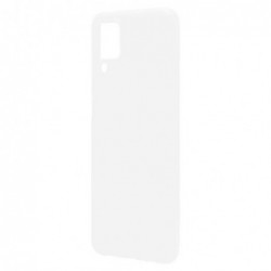Θήκη Liquid Silicon inos Samsung A125F Galaxy A12/ A127F Galaxy A12 Nacho/ M127F Galaxy M12 L-Cover Λευκό