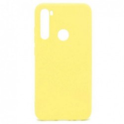 Θήκη Soft TPU inos Xiaomi Redmi Note 8/ Redmi Note 8 2021 S-Cover Κίτρινο
