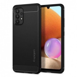 Θήκη Soft TPU Spigen Rugged Armor Samsung A725F Galaxy A72 4G/ A726B Galaxy A72 5G Μαύρο