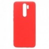 Θήκη Soft TPU inos Xiaomi Redmi Note 8 Pro S-Cover Κόκκινο
