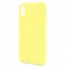 Θήκη Liquid Silicon inos Apple iPhone X/ iPhone XS L-Cover Κίτρινο