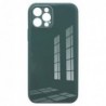 Θήκη TPU & Glass inos Apple iPhone 12 Pro CamGuard Πράσινο