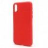 Θήκη Liquid Silicon inos Apple iPhone XS Max L-Cover Κόκκινο