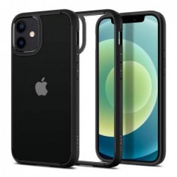 Θήκη TPU & PC Spigen Ultra Hybrid Apple iPhone 12 mini Διάφανο-Μαύρο