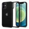 Θήκη TPU & PC Spigen Ultra Hybrid Apple iPhone 12 mini Διάφανο-Μαύρο
