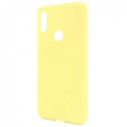 Θήκη Liquid Silicon inos Xiaomi Redmi 7 L-Cover Κίτρινο