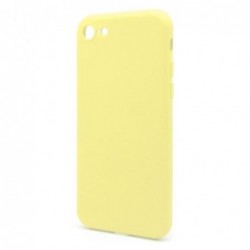 Θήκη Liquid Silicon inos Apple iPhone 8/ iPhone SE (2020) L-Cover Κίτρινο