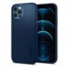 Θήκη TPU Spigen Thin Fit Apple iPhone 12/ 12 Pro Μπλε