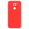 Θήκη Soft TPU inos Xiaomi Redmi Note 9 S-Cover Κόκκινο