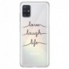 Θήκη TPU inos Samsung A515F Galaxy A51 Art Theme Love-Laugh-Life