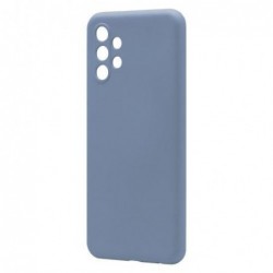 Θήκη Liquid Silicon inos Samsung A135F Galaxy A13 4G L-Cover Γκρι-Μπλε