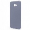 Θήκη Liquid Silicon inos Samsung J415F Galaxy J4 Plus (2018) L-Cover Γκρι-Μπλε
