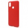 Θήκη Liquid Silicon inos Xiaomi Redmi Note 6 Pro L-Cover Κόκκινο