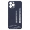 Θήκη TPU & Glass inos Apple iPhone 12 Pro Max CamGuard Σκούρο Μπλε