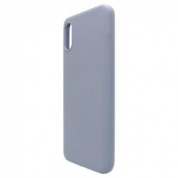 Θήκη Liquid Silicon inos Xiaomi Redmi 9A L-Cover Γκρι-Μπλε