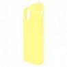 Θήκη Liquid Silicon inos Apple iPhone 12 mini L-Cover Κίτρινο