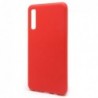 Θήκη Liquid Silicon inos Samsung A750F Galaxy A7 (2018) L-Cover Κόκκινο