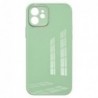 Θήκη TPU & Glass inos Apple iPhone 12 CamGuard Ανοικτό Πράσινο