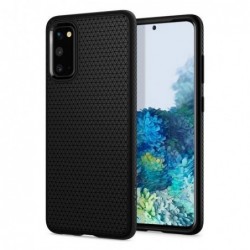 Θήκη Soft TPU Spigen Liquid Air Samsung G980F Galaxy S20 4G/ G981B Galaxy S20 5G Μαύρο