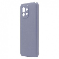 Θήκη Liquid Silicon inos Xiaomi Mi 11 5G L-Cover Γκρι-Μπλε