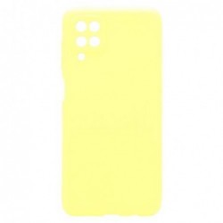Θήκη Soft TPU inos Samsung A125F Galaxy A12/ A127F Galaxy A12 Nacho/ M127F Galaxy M12 S-Cover Κίτρινο