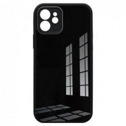 Θήκη TPU & Glass inos Apple iPhone 12 CamGuard Μαύρο