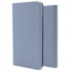 Θήκη Flip Book inos Apple iPhone 13 Curved S-Folio Γκρι-Μπλε