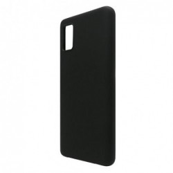 Θήκη Liquid Silicon inos Samsung A415F Galaxy A41 L-Cover Μαύρο