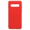 Θήκη Soft TPU inos Samsung G973F Galaxy S10 S-Cover Κόκκινο