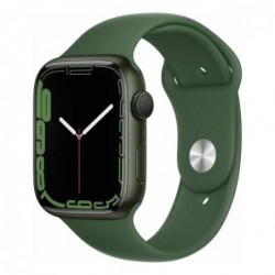 Apple Watch Series 7 45mm Aluminum Πράσινο με Sport Band Πράσινο