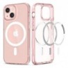 Θήκη TPU & PC Spigen Ultra Hybrid Mag Magsafe Apple iPhone 13 Διάφανο-Ροζ