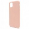 Θήκη Liquid Silicon inos Apple iPhone 11 L-Cover Σομόν