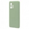 Θήκη Liquid Silicon inos Xiaomi 11T 5G / 11T Pro 5G L-Cover Λαδί