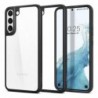 Θήκη TPU & PC Spigen Ultra Hybrid Samsung G901B Galaxy S22 5G Διάφανο-Μαύρο