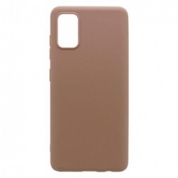 Θήκη Soft TPU inos Samsung A415F Galaxy A41 S-Cover Καφέ