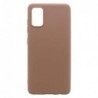 Θήκη Soft TPU inos Samsung A415F Galaxy A41 S-Cover Καφέ