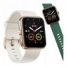 Smartwatch 70mai Maimo Watch 1.69'' WT2105 Ροζ-Χρυσό με Λουράκι Λευκό-Πράσινο